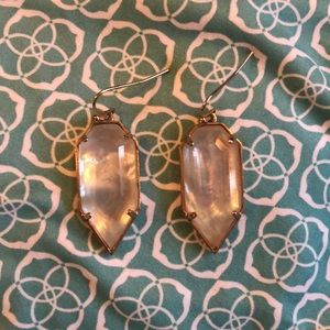Kendra Scott Winter 2015 earrings. Rose Gold